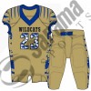 American football uniforms